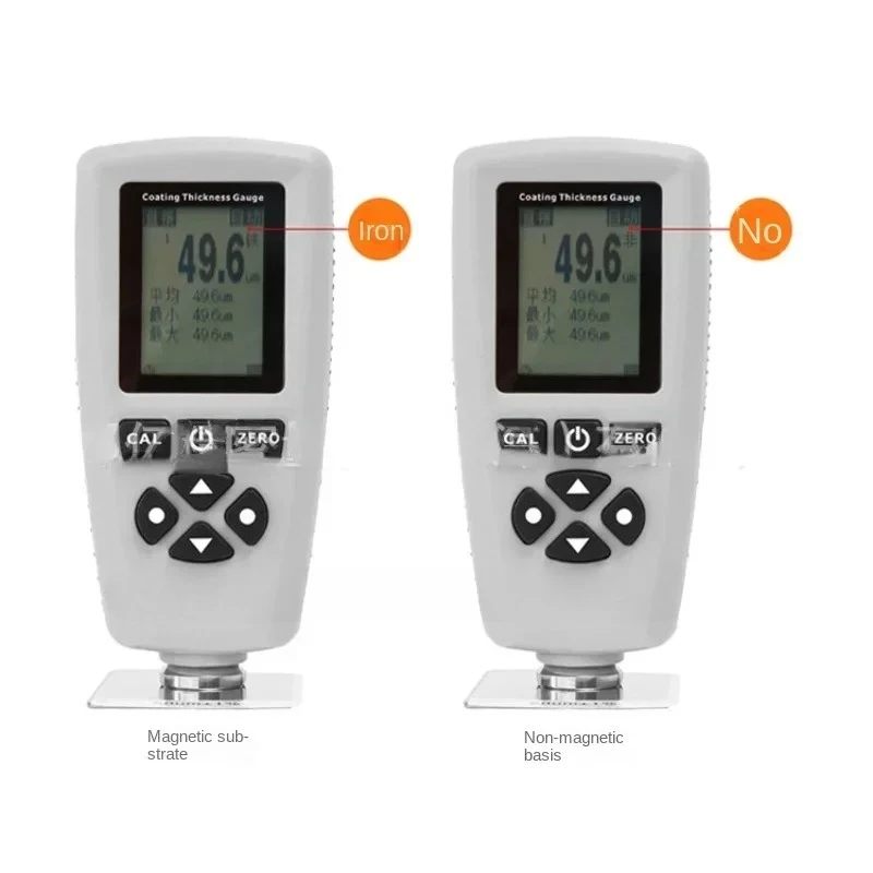 Coating Gauge Paint Film Car Paint Gauge Thickness Measuring Instrument Dual-Purpose Galvanized Thickness
Coating Gauge Paint Film Car Paint Gauge Thickness Measuring Instrument Dual-Purpose Galvanized Thickness