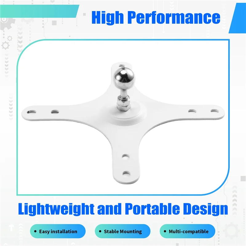 AT82-Portable Monitor Mounting Bracket Plate VESA With 17Mm Ball To 100X100mm 75X75mm Base Set Wall Mount Holder
AT82-Portable Monitor Mounting Bracket Plate VESA With 17Mm Ball To 100X100mm 75X75mm Base Set Wall Mount Holder