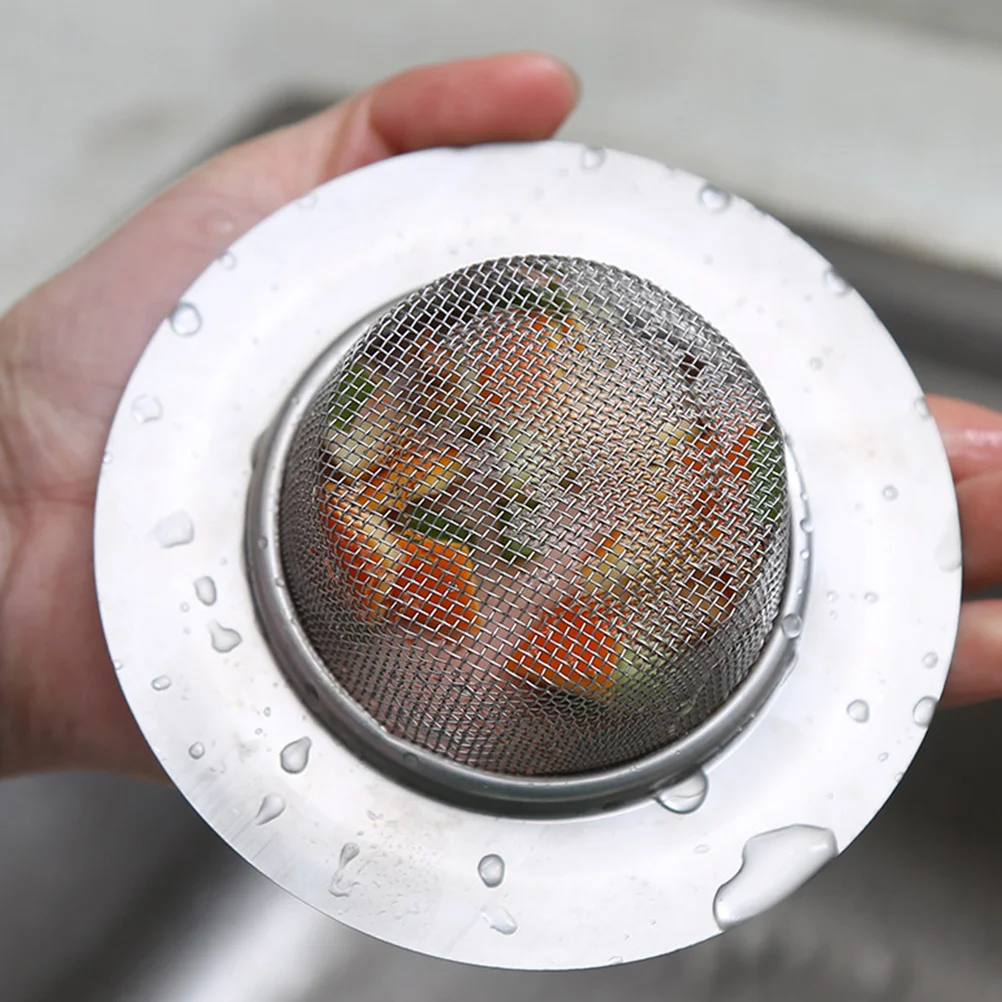 2Pcs Stainless Steel Kitchen Accessory 11cm Drain Strainer Perforated Mesh Filter Suitable Most Families Easy Clean
2Pcs Stainless Steel Kitchen Accessory 11cm Drain Strainer Perforated Mesh Filter Suitable Most Families Easy Clean