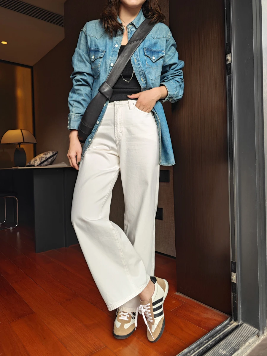 Классические красные уши, красные джинсы с широкими штанинами, прямые длинные брюки с высокой талией, устойчивые к ношению, осенние тонкие джинсовые повседневные брюки
Классические красные уши, красные джинсы с широкими штанинами, прямые длинные брюки с высокой талией, устойчивые к ношению, осенние тонкие джинсовые повседневные брюки