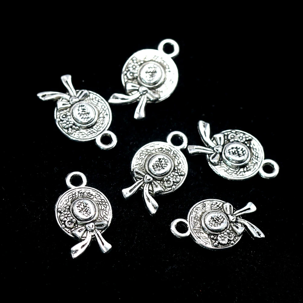 50Pcs Alloy Necklace Pendants Straw Hat Pendant Charm Set Jewelry Making Charms for Bracelet Necklace
50Pcs Alloy Necklace Pendants Straw Hat Pendant Charm Set Jewelry Making Charms for Bracelet Necklace