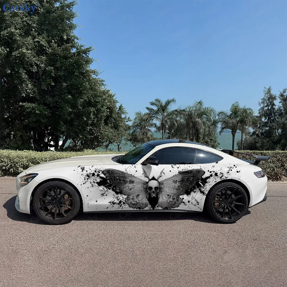 2pcs Death Moth Skull Spirit, Durable, Fade-resistant, Enhance Vehicle Aesthetics With Bold Artistic Design Car Vinyl Wraps
2pcs Death Moth Skull Spirit, Durable, Fade-resistant, Enhance Vehicle Aesthetics With Bold Artistic Design Car Vinyl Wraps