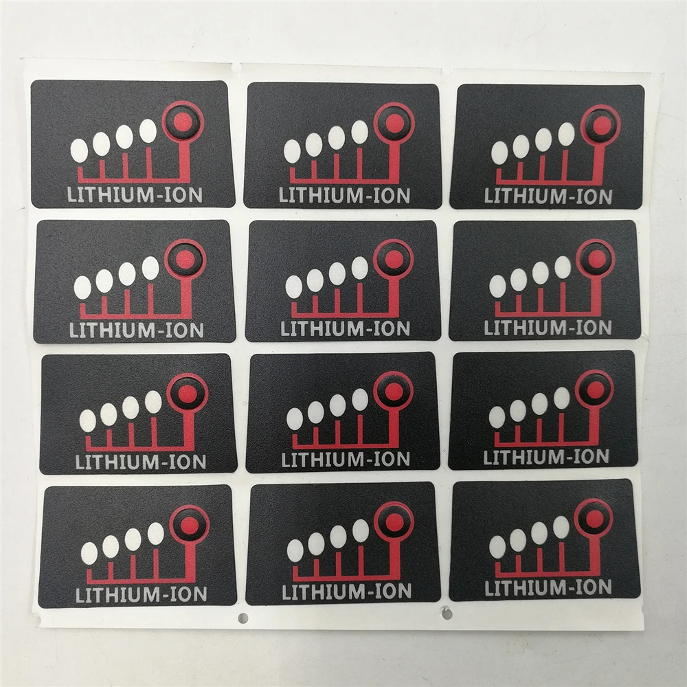 12pcs Lithium-ion Sticker Key Paster Battery Button Indicator Label Tag Stickers For 5-Core 10-Core Li-ion Cell Accessories
12pcs Lithium-ion Sticker Key Paster Battery Button Indicator Label Tag Stickers For 5-Core 10-Core Li-ion Cell Accessories