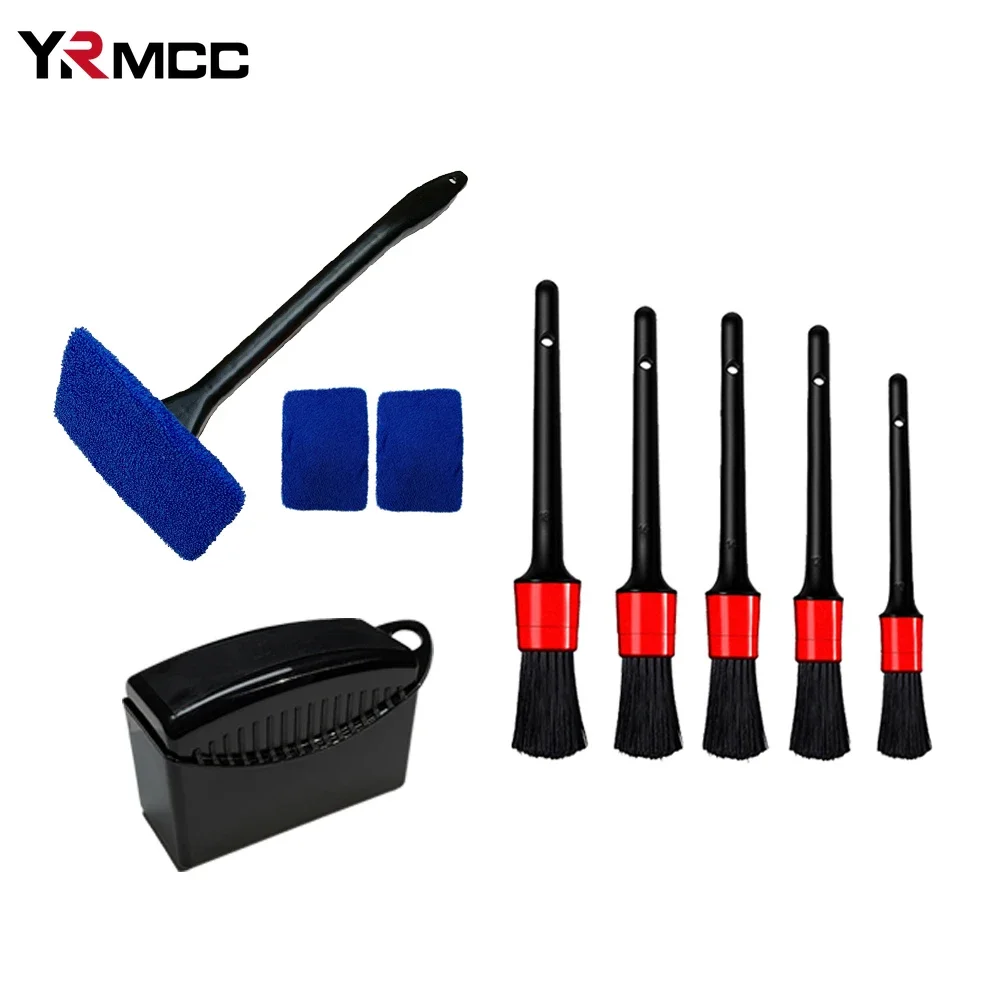 9PCS Cars Detailing Brush Auto Window Glass Towel Car Cleaning Tool Kit for Air Vents Rim Dirt Dust Cleaning Car Accessories
9PCS Cars Detailing Brush Auto Window Glass Towel Car Cleaning Tool Kit for Air Vents Rim Dirt Dust Cleaning Car Accessories