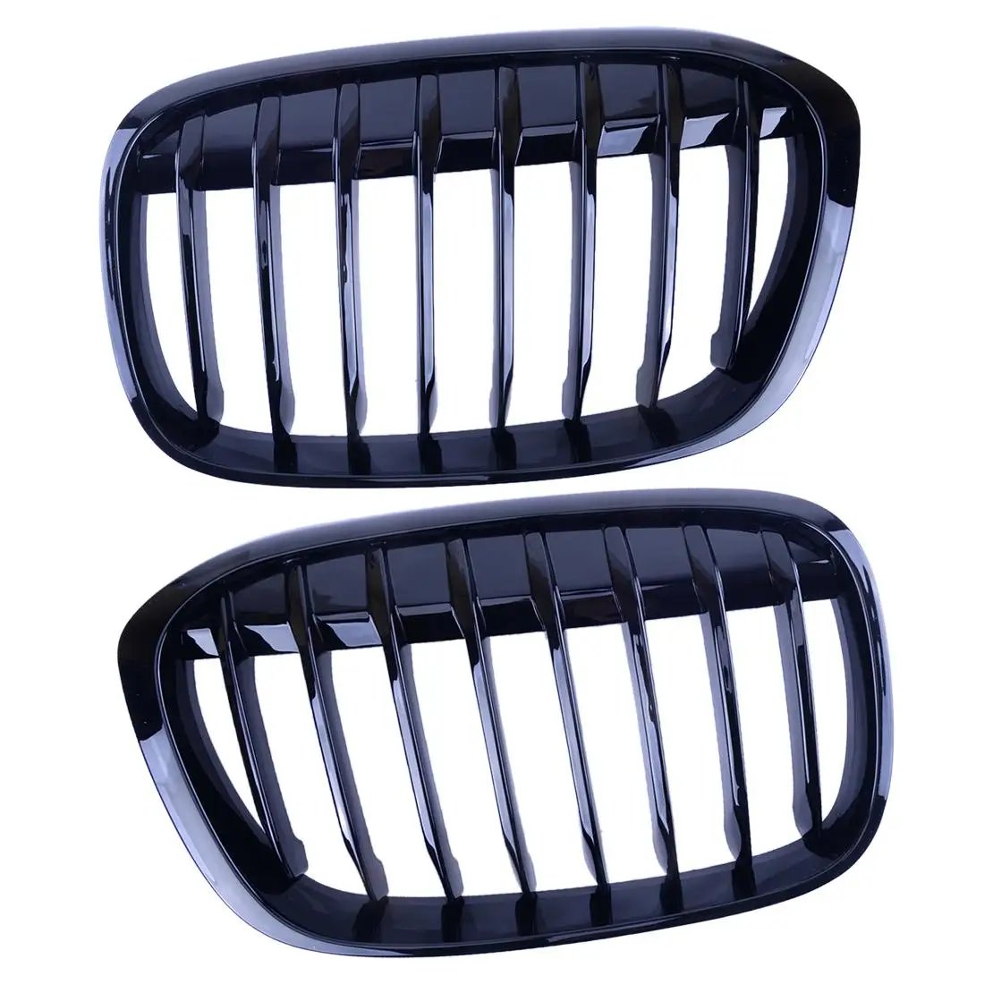 1 Pair Car Front Bumper Upper Hood Grilles Grills Fit For BMW X1 F49 F48 2016 2017 2018 2019 Black ABS
1 Pair Car Front Bumper Upper Hood Grilles Grills Fit For BMW X1 F49 F48 2016 2017 2018 2019 Black ABS
