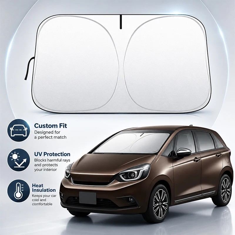 Car Window Sunshade Cover Sun Shade Windshield Visor Protector Windscreen For Honda Jazz Fit MK2 2 II 2009-2016
Car Window Sunshade Cover Sun Shade Windshield Visor Protector Windscreen For Honda Jazz Fit MK2 2 II 2009-2016