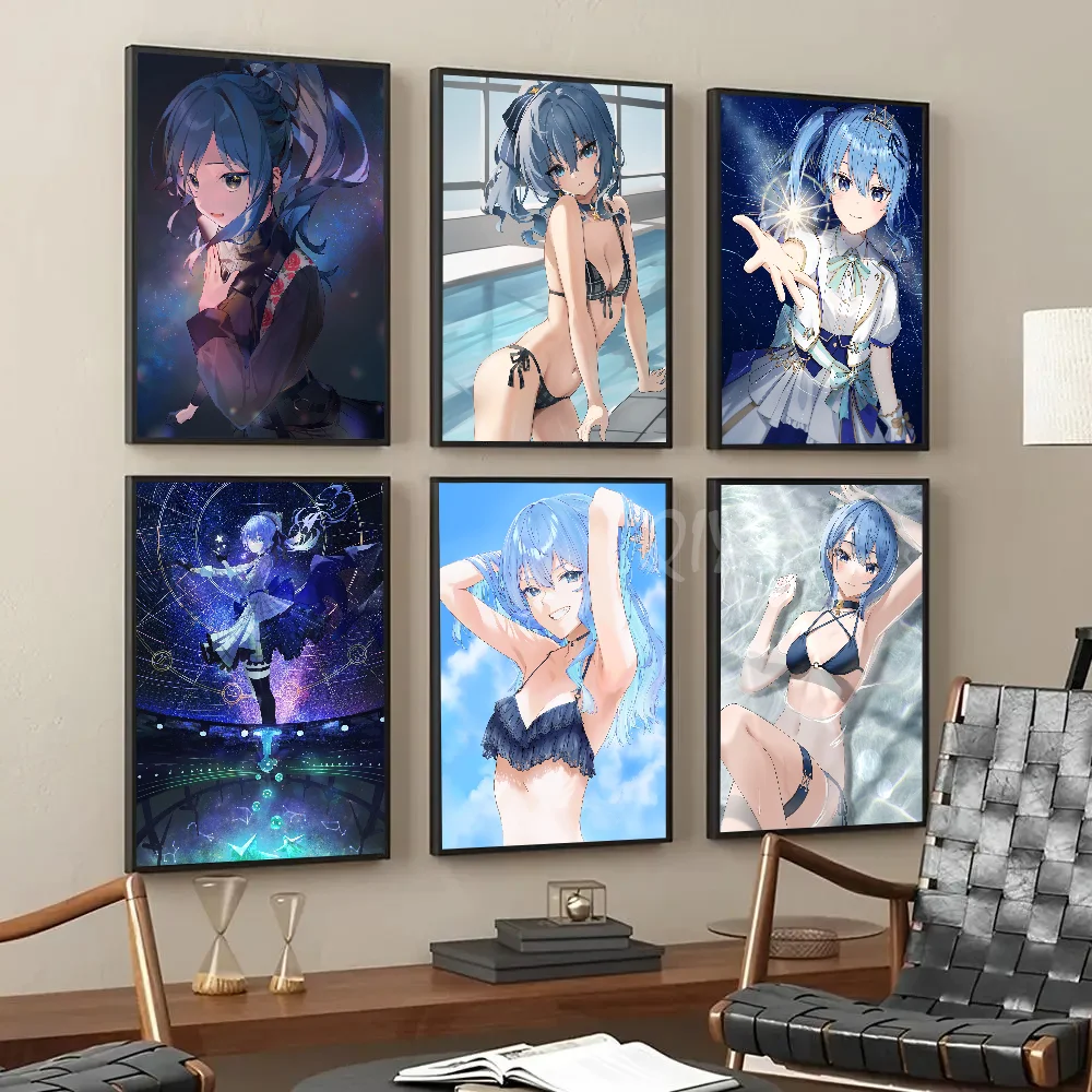 Hololive Hoshimachi Suisei Anime Girl Poster Paper Print Home Living Room Bedroom Entrance Bar Cafe Art Painting Decoration
Hololive Hoshimachi Suisei Anime Girl Poster Paper Print Home Living Room Bedroom Entrance Bar Cafe Art Painting Decoration