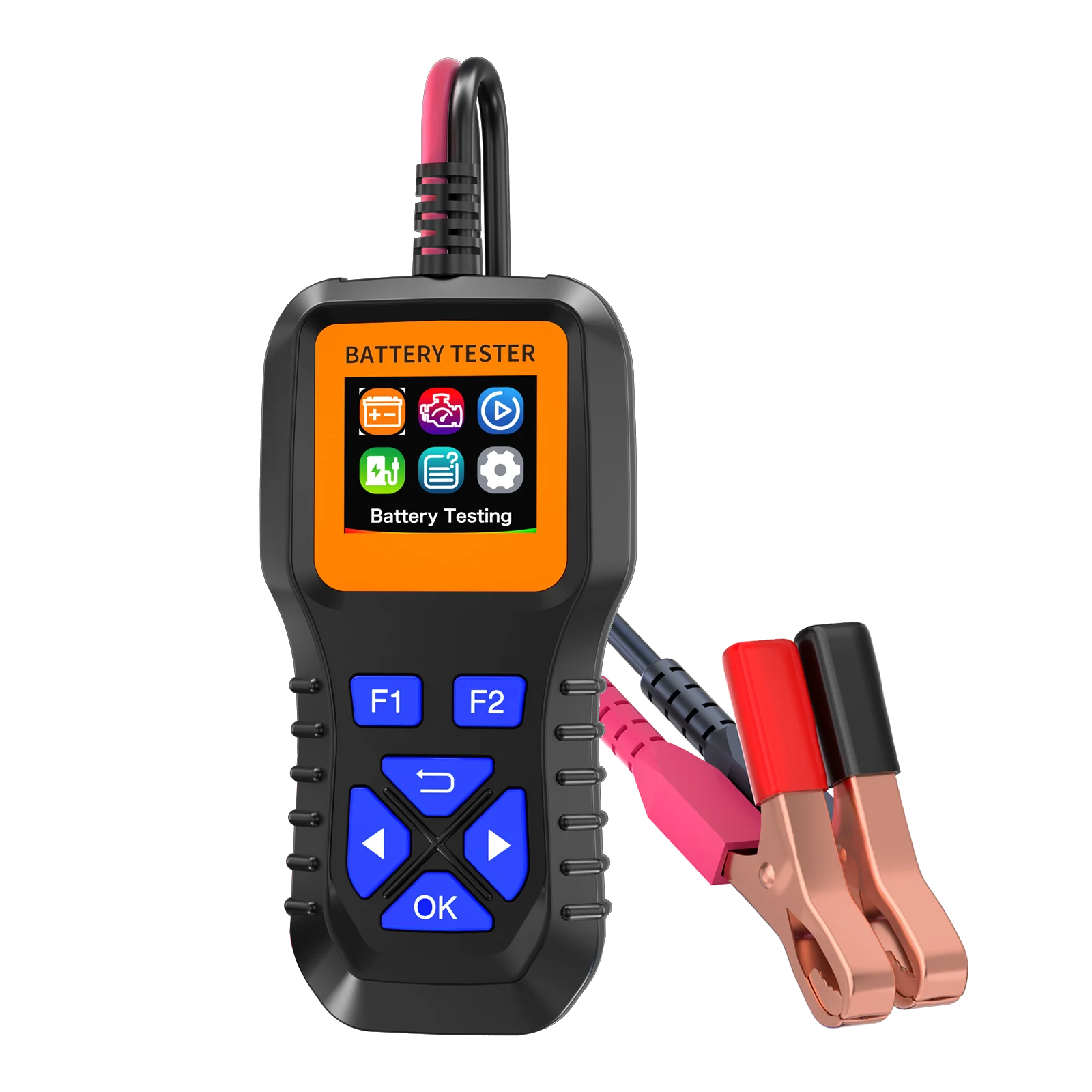 Car Battery Tester 6V 12V 24V Load Tester 100-2000CCA Digital Starter Analyzer with Color Display, Charging & Cranking System
Car Battery Tester 6V 12V 24V Load Tester 100-2000CCA Digital Starter Analyzer with Color Display, Charging & Cranking System