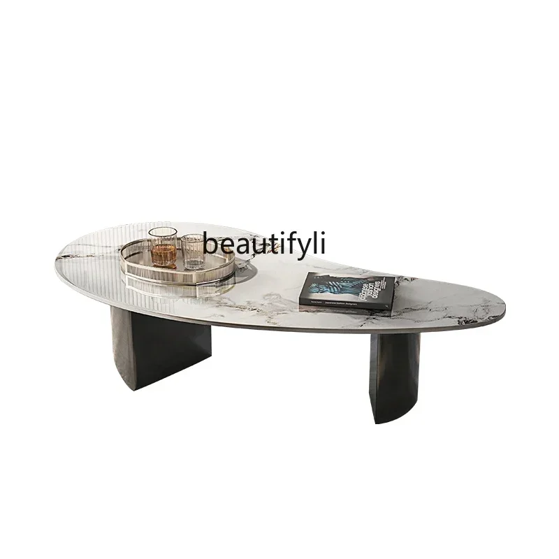 xx1Light luxury rock slab marble coffee table designer modern minimalist small apartment living room home coffee table
xx1Light luxury rock slab marble coffee table designer modern minimalist small apartment living room home coffee table