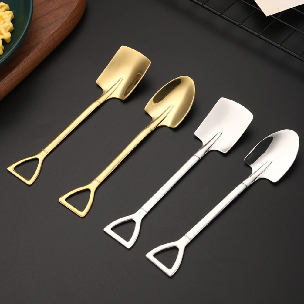 4pcs Stainless Steel Spoons Dessert Spoon Compact Size Easy to Carry Reusable Kitchen Bar Accessories
4pcs Stainless Steel Spoons Dessert Spoon Compact Size Easy to Carry Reusable Kitchen Bar Accessories