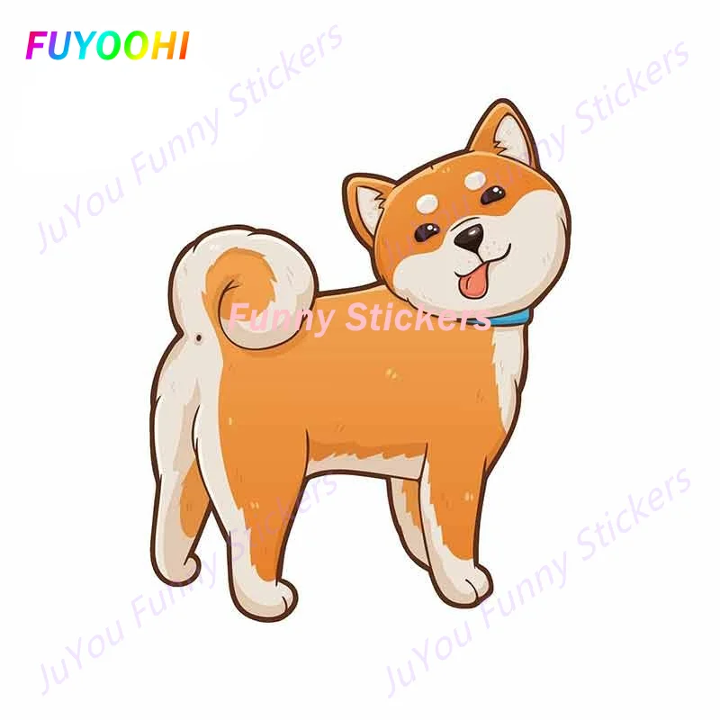 FUYOOHI Funny Stickers Exterior Accessories Lifelike Cartoon Shiba Inu Stickers Bumper Trunk Decal Cute Dog Styling KK
FUYOOHI Funny Stickers Exterior Accessories Lifelike Cartoon Shiba Inu Stickers Bumper Trunk Decal Cute Dog Styling KK