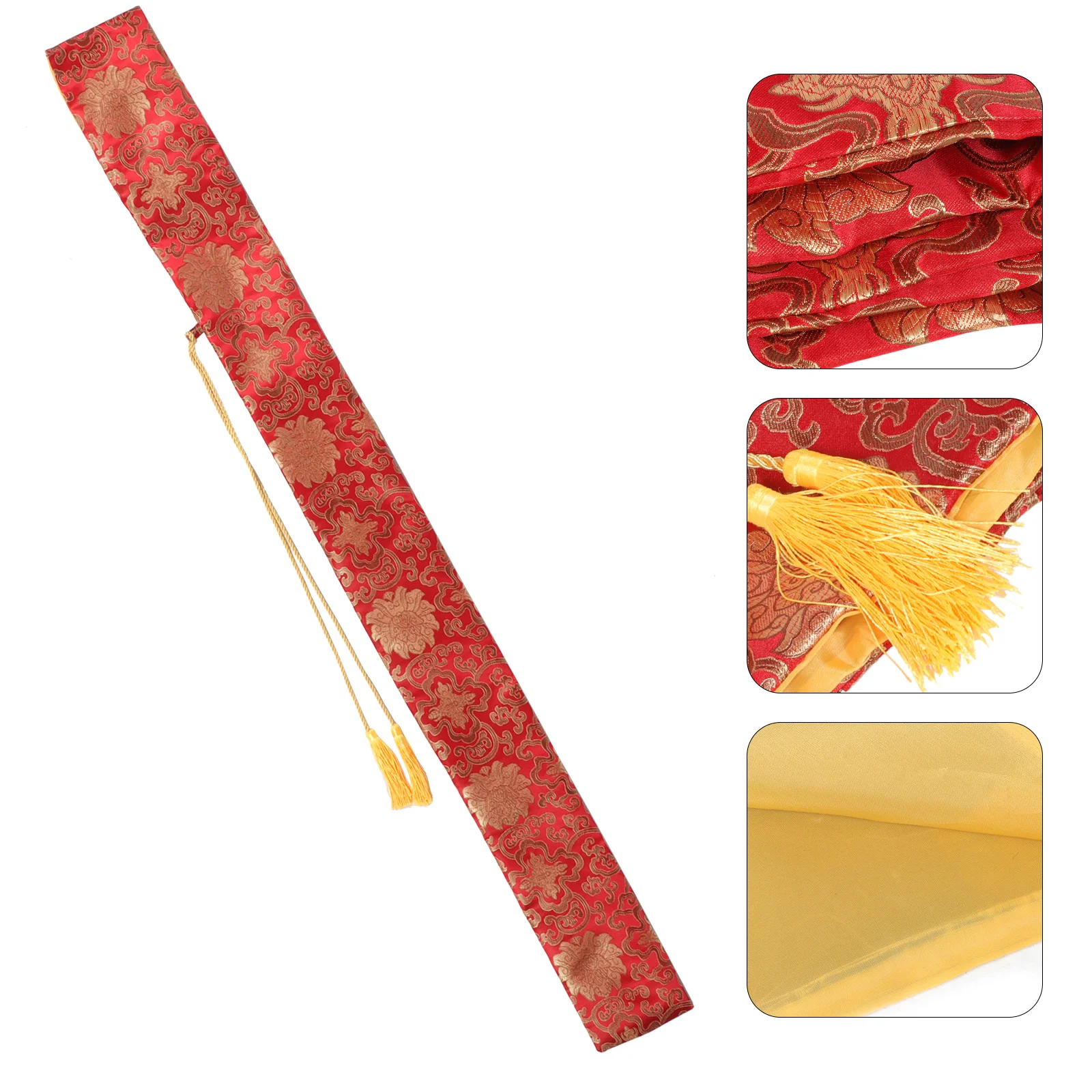 Silk Sword Bag Handbag Inserts Organizer Fencing Scabbard Pouch Swords Protective Tai Chi Storage Bags
Silk Sword Bag Handbag Inserts Organizer Fencing Scabbard Pouch Swords Protective Tai Chi Storage Bags