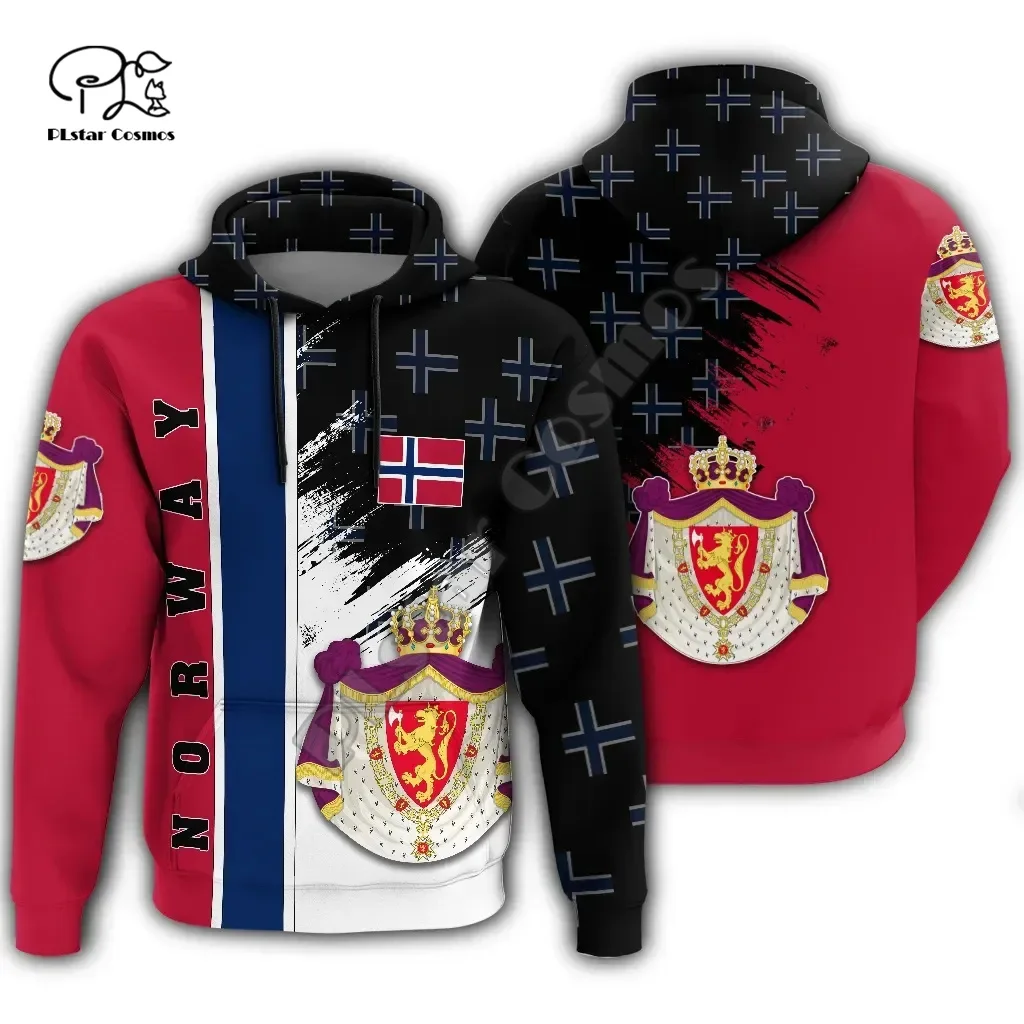 NewFashion Country Flag Norway Norge Tattoo Vintage Tracksuit Streetwear 3DPrint Harajuku Pullover Casual Funny Jacket Hoodies C
NewFashion Country Flag Norway Norge Tattoo Vintage Tracksuit Streetwear 3DPrint Harajuku Pullover Casual Funny Jacket Hoodies C