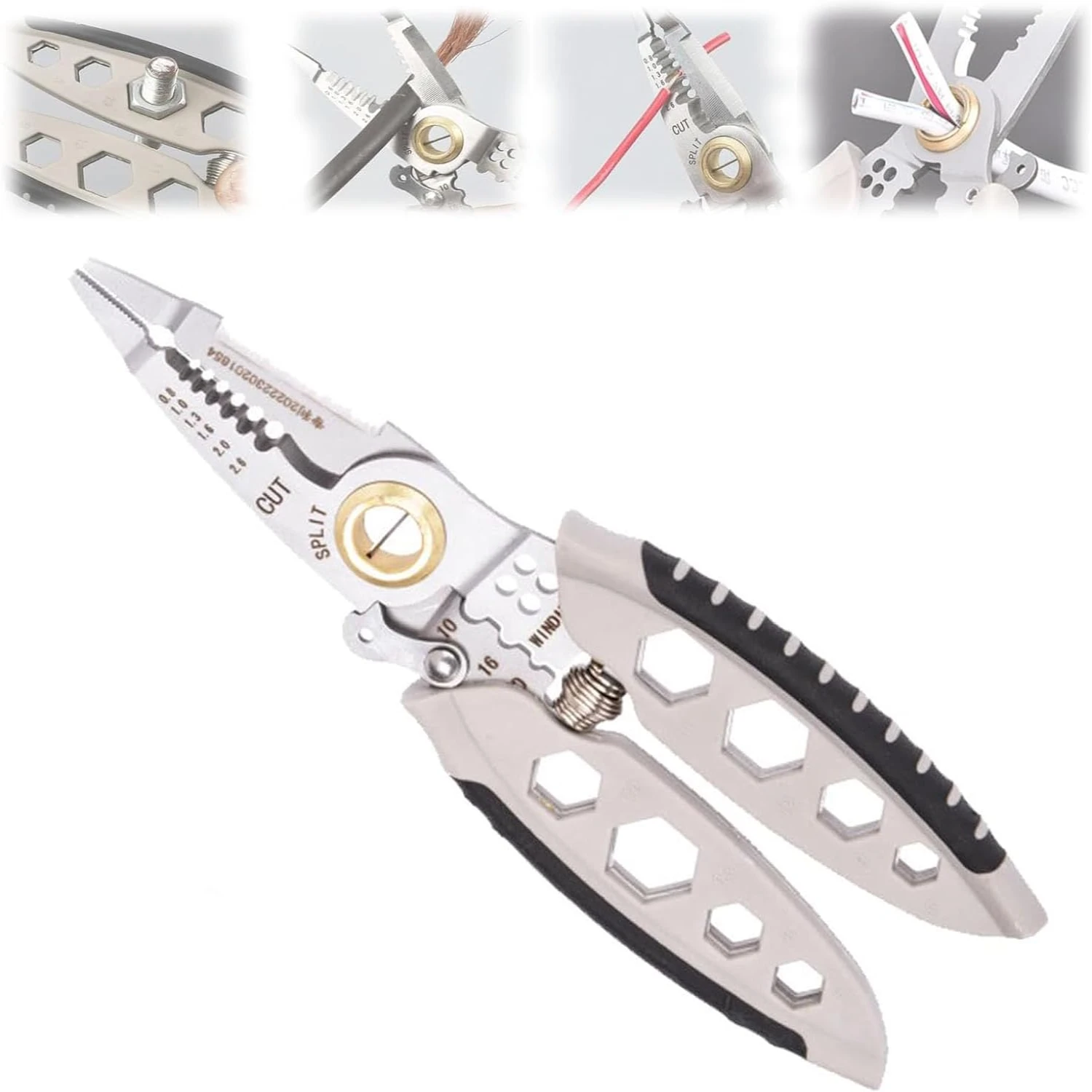 Enhanced Professional Heavy Duty Wire Stripper Tools Set of 2 for Precision and Efficiency - New Upgrade with Accurate Wire Cutt
Enhanced Professional Heavy Duty Wire Stripper Tools Set of 2 for Precision and Efficiency - New Upgrade with Accurate Wire Cutt