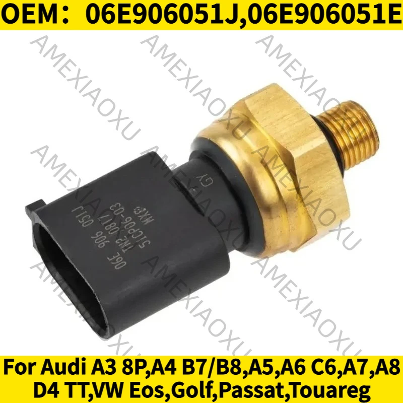 1PC OEM:06E906051J,06E906051E For Audi A3 8P,A4 B7/B8,A5,A6 C6,A7,A8 D4 TT,VW Eos,Golf,Passat,Touareg Low Pressure Fuel Sensor
1PC OEM:06E906051J,06E906051E For Audi A3 8P,A4 B7/B8,A5,A6 C6,A7,A8 D4 TT,VW Eos,Golf,Passat,Touareg Low Pressure Fuel Sensor