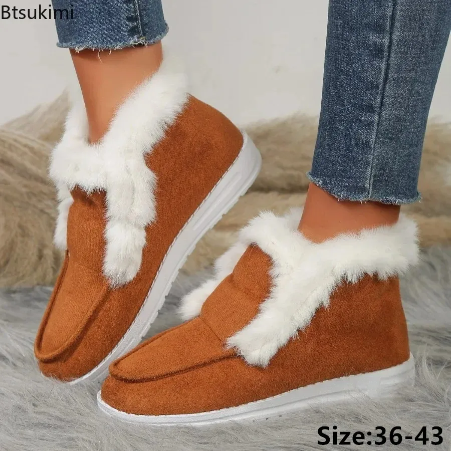2024 Women's Keep Warm Boots Thickening Plush Warm Snow Boots Cotton Shoes for Women Comfortable Boots Plus Size Winter Shoes
2024 Women's Keep Warm Boots Thickening Plush Warm Snow Boots Cotton Shoes for Women Comfortable Boots Plus Size Winter Shoes