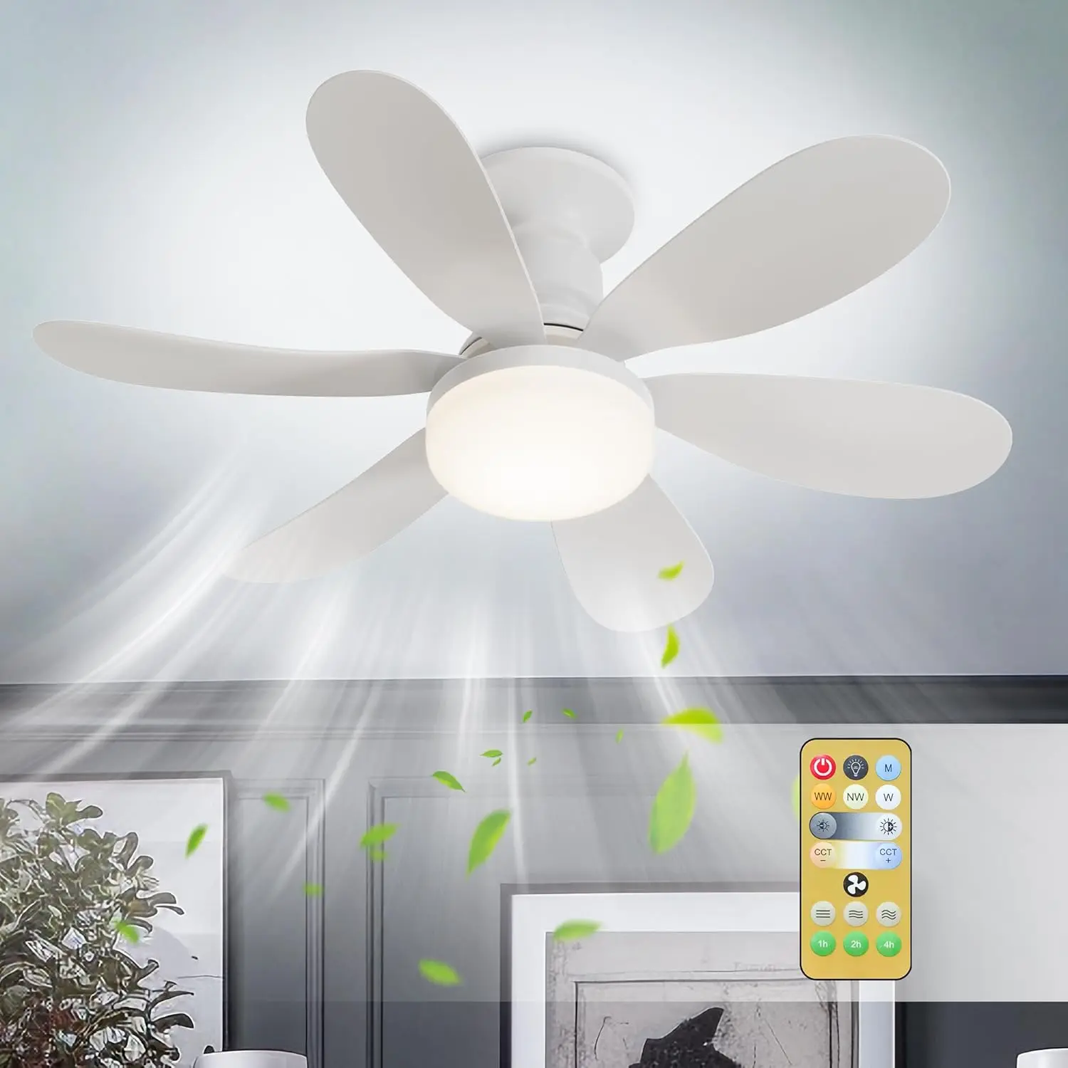 40W Socket Ceiling Fan with Light 20.5in E27 Screw Ceiling Fans with Remote Dimming Function For Bedroom Kitchen Study Garage
40W Socket Ceiling Fan with Light 20.5in E27 Screw Ceiling Fans with Remote Dimming Function For Bedroom Kitchen Study Garage