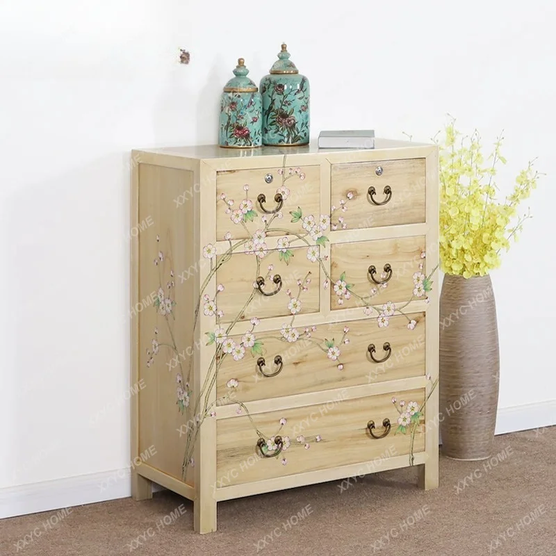 Simple and modern all-solid wood six-five chest cabinet, drawer, locker, living room storage, bedroom decorative cabinet
Simple and modern all-solid wood six-five chest cabinet, drawer, locker, living room storage, bedroom decorative cabinet