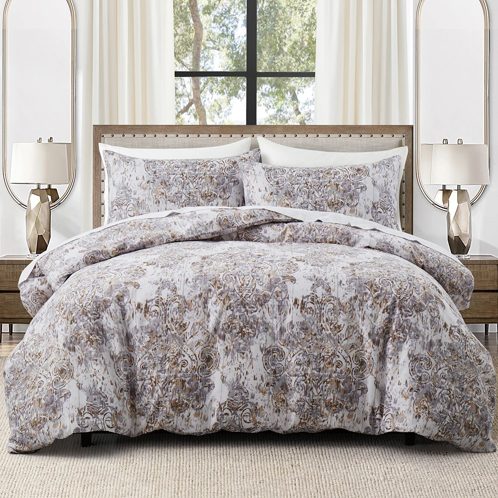 Vintage Floral Boho Duvet Cover Damask Paisley Pattern Baroque Bedding Set Reversible Exotic Flower Comforter Cover Twin Queen
Vintage Floral Boho Duvet Cover Damask Paisley Pattern Baroque Bedding Set Reversible Exotic Flower Comforter Cover Twin Queen