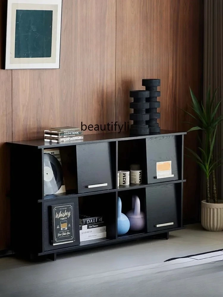 Modern solid wood bookshelf floor shelf living room bookcase sub-combination
Modern solid wood bookshelf floor shelf living room bookcase sub-combination