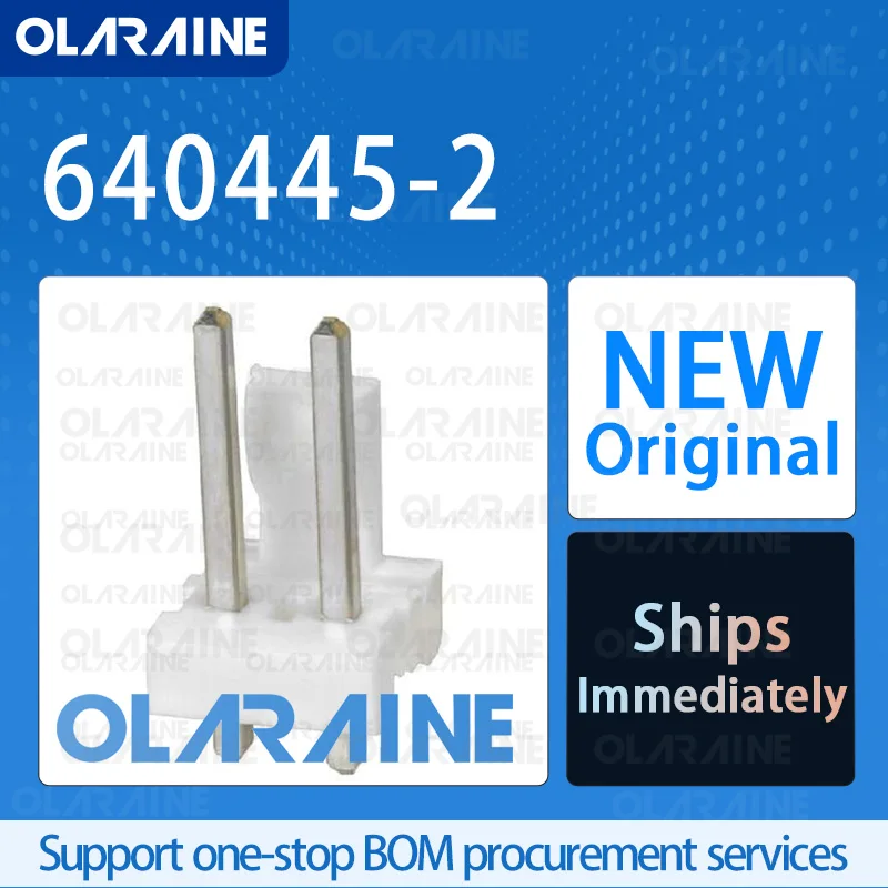 50/200/500Pcs 640445-2 100% brand new and original IC chip Headers and wire housings Connector 2 Position 3.97 A
50/200/500Pcs 640445-2 100% brand new and original IC chip Headers and wire housings Connector 2 Position 3.97 A
