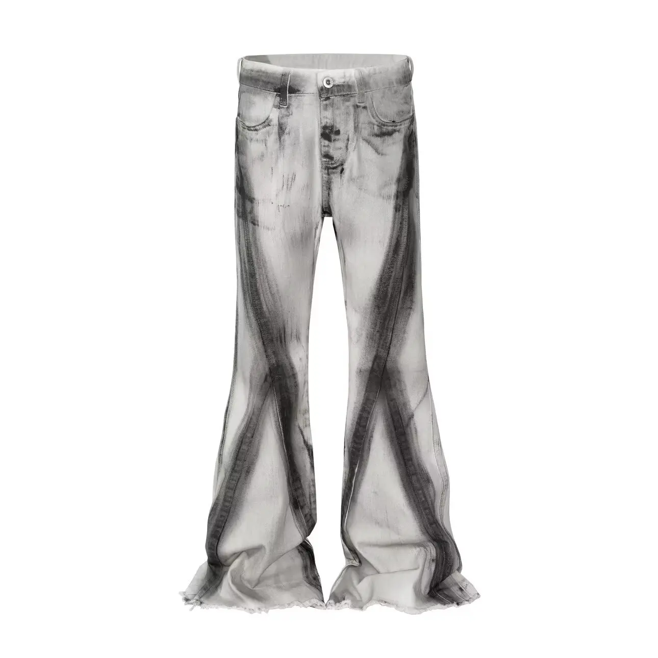 Streetwear Y2k Retro Fringed Black Wide Bell Bottom Ribbon Washed Gradient Jeans Pants Slim Men's Fashion Flare Denim Trousers
Streetwear Y2k Retro Fringed Black Wide Bell Bottom Ribbon Washed Gradient Jeans Pants Slim Men's Fashion Flare Denim Trousers