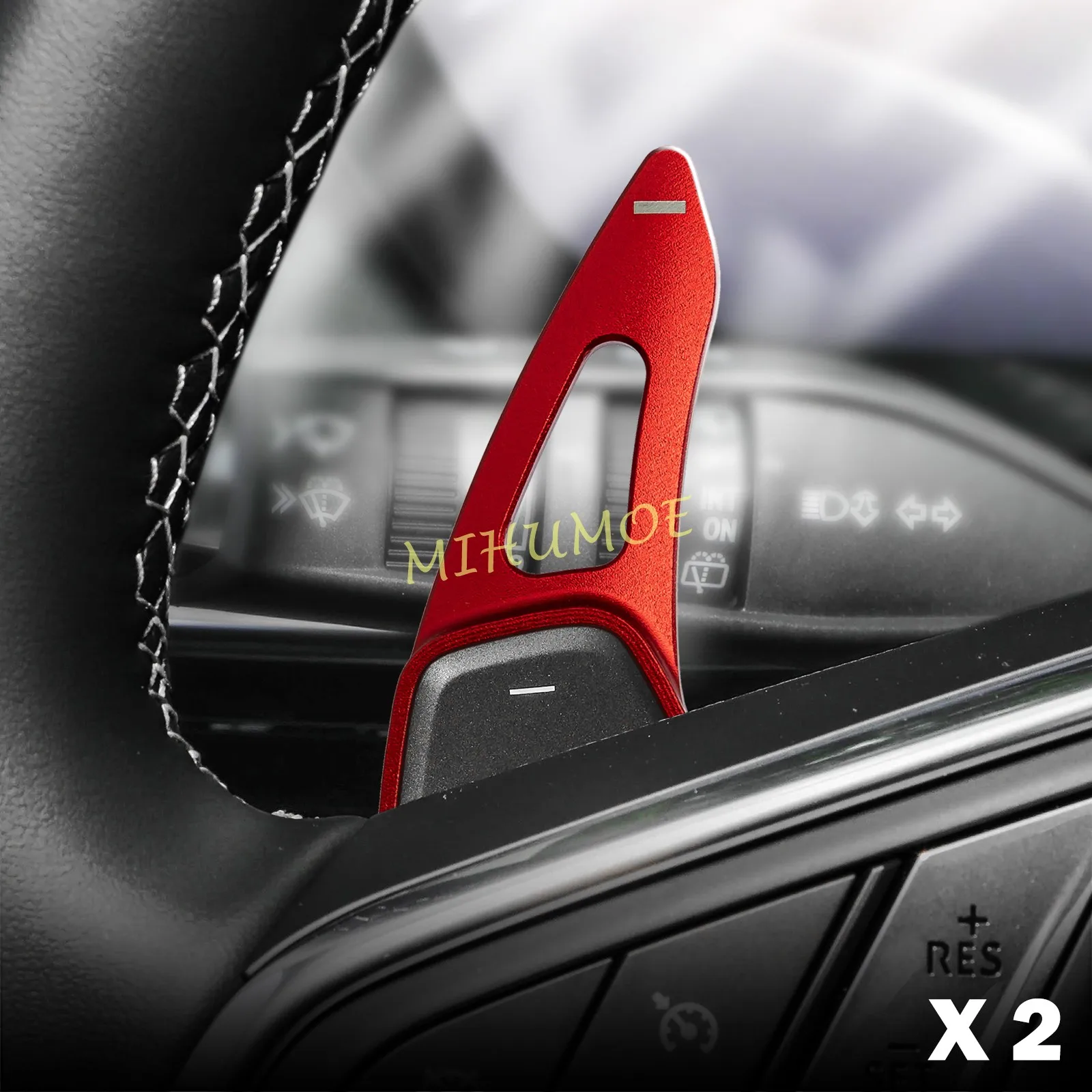 For 2024 2025 2026 Buick Envision Enclave Red Aluminium Car Steering Wheel Paddle Shifter Extension Trims
For 2024 2025 2026 Buick Envision Enclave Red Aluminium Car Steering Wheel Paddle Shifter Extension Trims