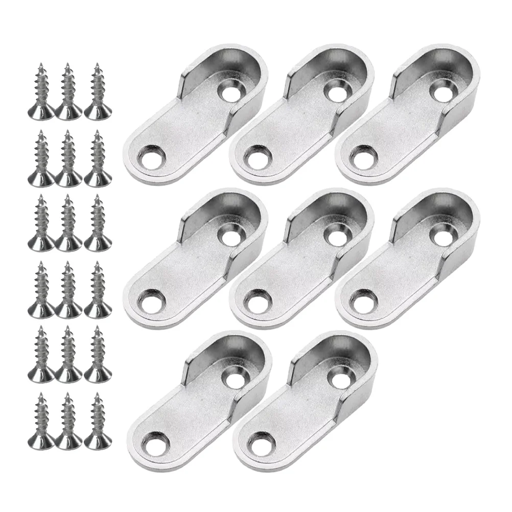 Clothes Pole of Closet Hanger Rod Rods for Hanging Socket Holder Flat Tube Support
Clothes Pole of Closet Hanger Rod Rods for Hanging Socket Holder Flat Tube Support