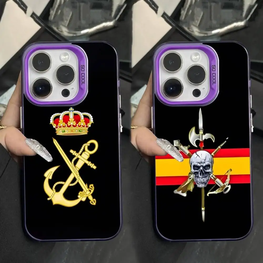Flag Spanish Legion Phone Case For iPhone 16,15,14,17,13,12,11,XS,Mini,Pro,SE,MAX Purple Matte Silicone Cover 
Flag Spanish Legion Phone Case For iPhone 16,15,14,17,13,12,11,XS,Mini,Pro,SE,MAX Purple Matte Silicone Cover