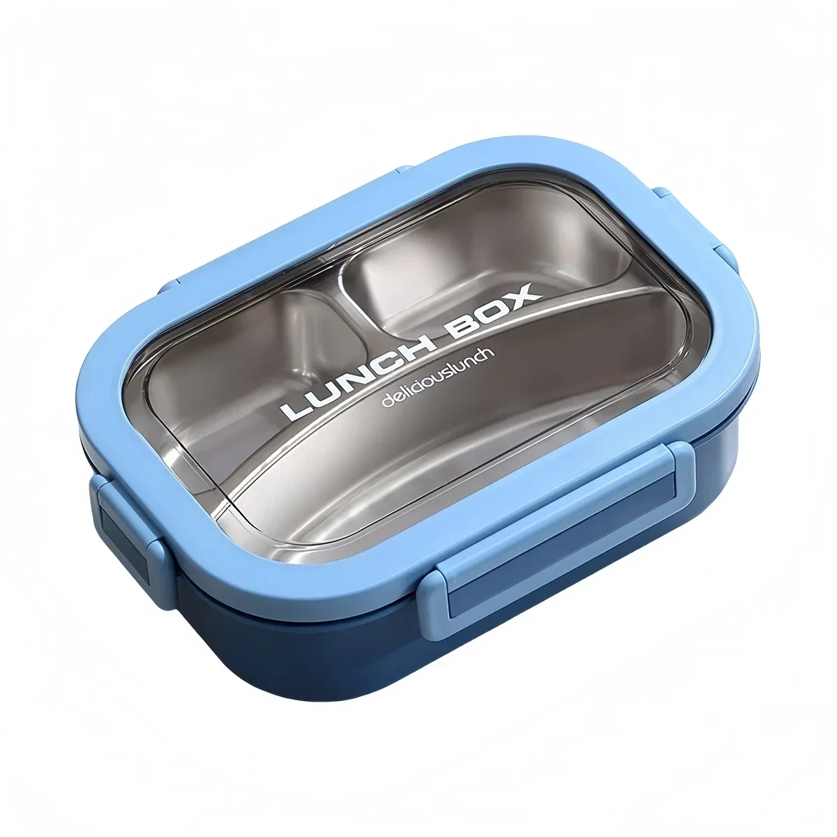 Stainless Steel Lunch Box 3 Compartment Lunch Container With Leakproof Lids 23.7x17.3x6.6cm Blue,Yellow,Orange,Brown,Pink,Green
Stainless Steel Lunch Box 3 Compartment Lunch Container With Leakproof Lids 23.7x17.3x6.6cm Blue,Yellow,Orange,Brown,Pink,Green