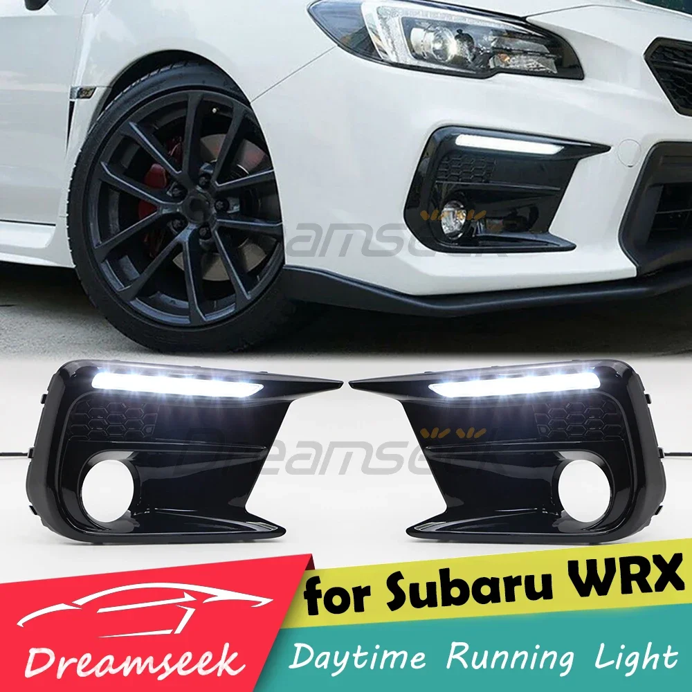 Светодиодный дневный фонарь DRL для Subaru WRX STI 2018 2019 2020 2021, дневные ходовые огни, противотуманные фары
Светодиодный дневный фонарь DRL для Subaru WRX STI 2018 2019 2020 2021, дневные ходовые огни, противотуманные фары