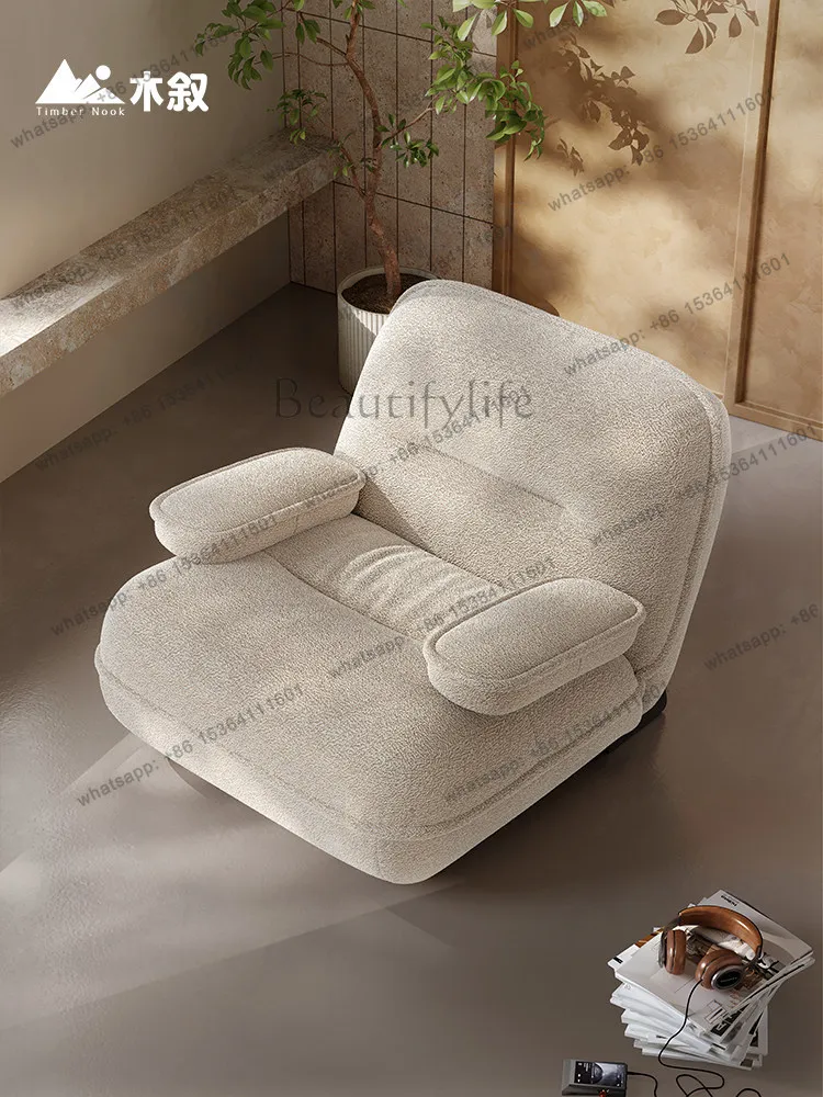 LD Fabric Single Sofa Chair Balcony Living Room Bedroom Lamb Fleece Leisure Chair
LD Fabric Single Sofa Chair Balcony Living Room Bedroom Lamb Fleece Leisure Chair