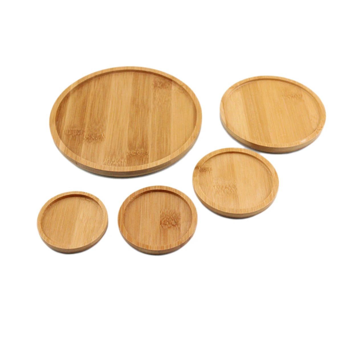 6 Pcs Bamboo Plant Saucer Flower Pot Tray Round Durable Lightweight Indoor Succulent Bonsai Water Collector Garden Supplies
6 Pcs Bamboo Plant Saucer Flower Pot Tray Round Durable Lightweight Indoor Succulent Bonsai Water Collector Garden Supplies