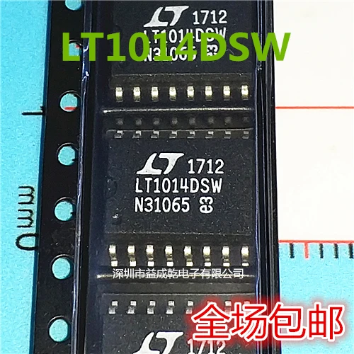 20 шт. Оригинальный Новый LT1014DSW LT1014 SOP16 четырехканальный чип операционного усилителя
20 шт. Оригинальный Новый LT1014DSW LT1014 SOP16 четырехканальный чип операционного усилителя