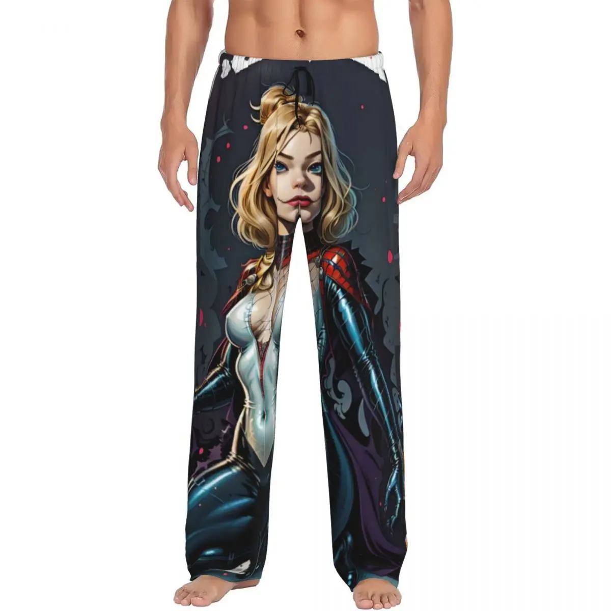 Custom Ghost Spider Pajama Pants for Men Sleepwear Lounge Sleep Bottoms Stretch with Pockets
Custom Ghost Spider Pajama Pants for Men Sleepwear Lounge Sleep Bottoms Stretch with Pockets