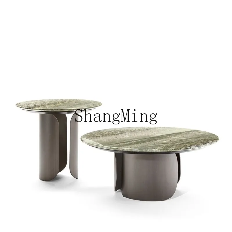 CL Chinese-style retro model room villa club B & B home living room metal marble special-shaped coffee table combination
CL Chinese-style retro model room villa club B & B home living room metal marble special-shaped coffee table combination