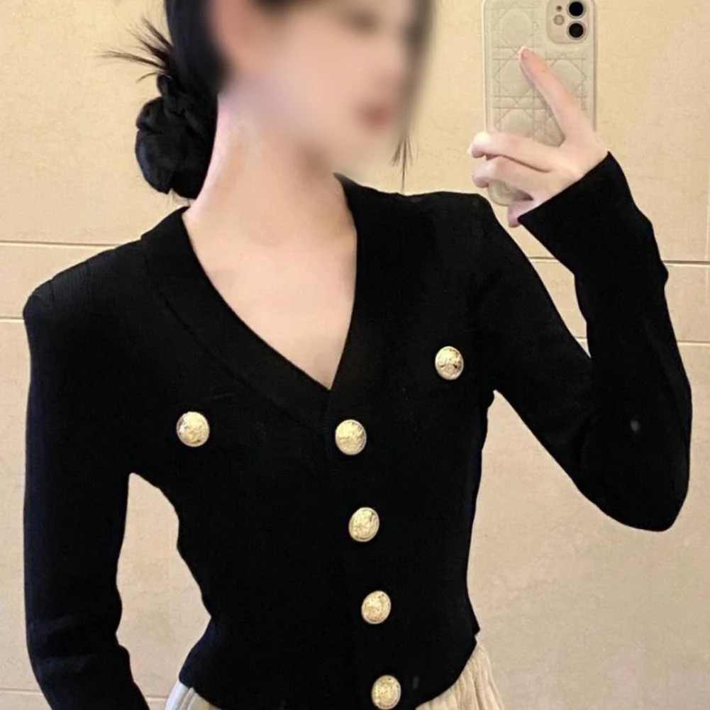 Повседневная одежда для вечеринок: Женская трикотажная куртка с V-образным вырезом, приталенная, для праздников и повседневной носки
Повседневная одежда для вечеринок: Женская трикотажная куртка с V-образным вырезом, приталенная, для праздников и повседневной носки