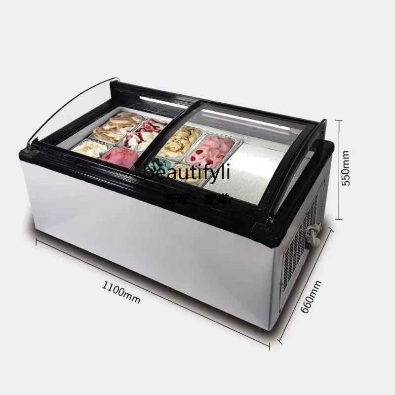 A38 Display Cabinet Bar Dig Ball Hard Ice Cream Freezer Thick Cut Fried Yogurt Freezer
A38 Display Cabinet Bar Dig Ball Hard Ice Cream Freezer Thick Cut Fried Yogurt Freezer