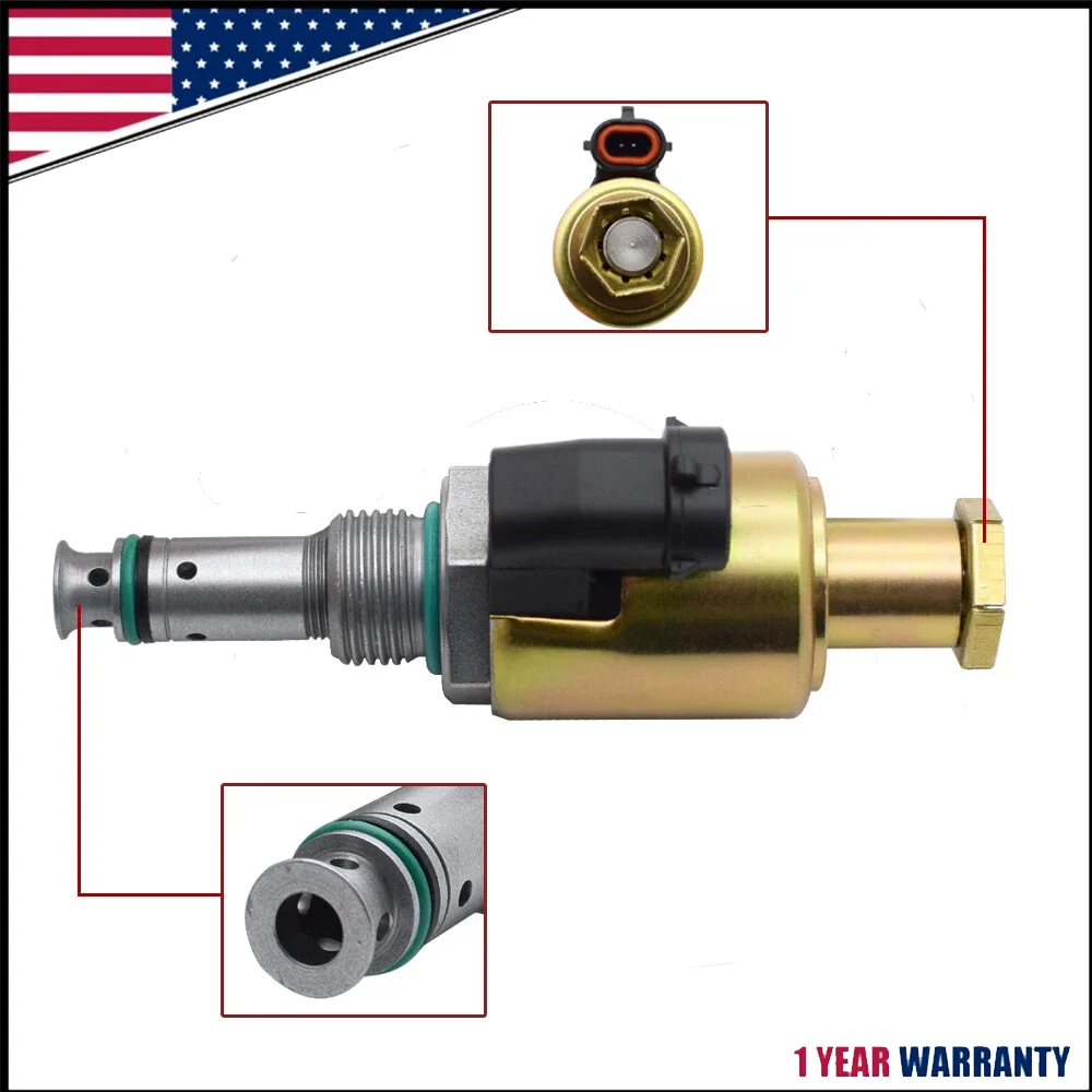 122-5053 New Quality Oil Pump Solenoid Valve For CAT E322C 3126 3126B IPR Valve Injector Regulator Compatible Caterpillar 3126B 3126 3116 Fuel Pressure Regulator Sensor Valve 1225053 107-1228
122-5053 New Quality Oil Pump Solenoid Valve For CAT E322C 3126 3126B IPR Valve Injector Regulator Compatible Caterpillar 3126B 3126 3116 Fuel Pressure Regulator Sensor Valve 1225053 107-1228