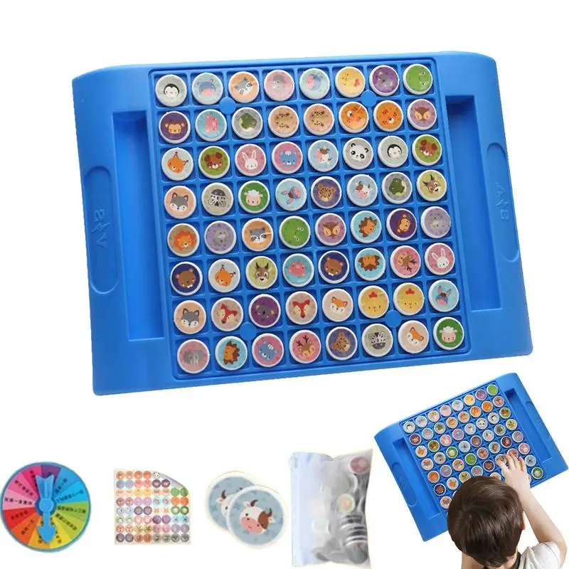 Children's Chess Board Game Animal Pattern Matching Party Board Game 2 Player Interactive Toys Parent-child Interactive Games
Children's Chess Board Game Animal Pattern Matching Party Board Game 2 Player Interactive Toys Parent-child Interactive Games