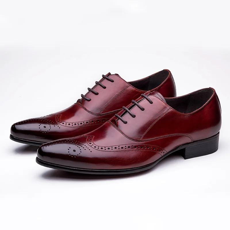 Men's Leather Shoes Formal Leather Shoes Pure Leather Wedding Shoes
Men's Leather Shoes Formal Leather Shoes Pure Leather Wedding Shoes