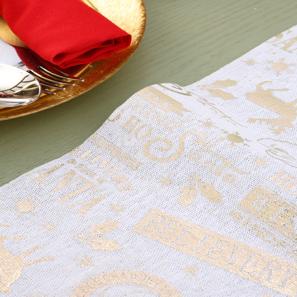 Amazon cross-border insulated table runner European holiday decoration tablecloth anti-scalding coffee table mat dining table ma
Amazon cross-border insulated table runner European holiday decoration tablecloth anti-scalding coffee table mat dining table ma