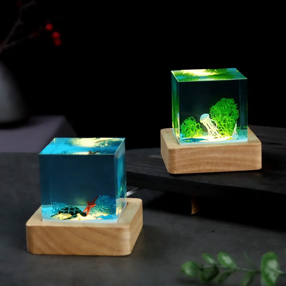 Gift Epoxy Resin Marine Organism Decoration Whale Ocean Marine Animal Ornament Luminous Toy LED Night Light Home
Gift Epoxy Resin Marine Organism Decoration Whale Ocean Marine Animal Ornament Luminous Toy LED Night Light Home