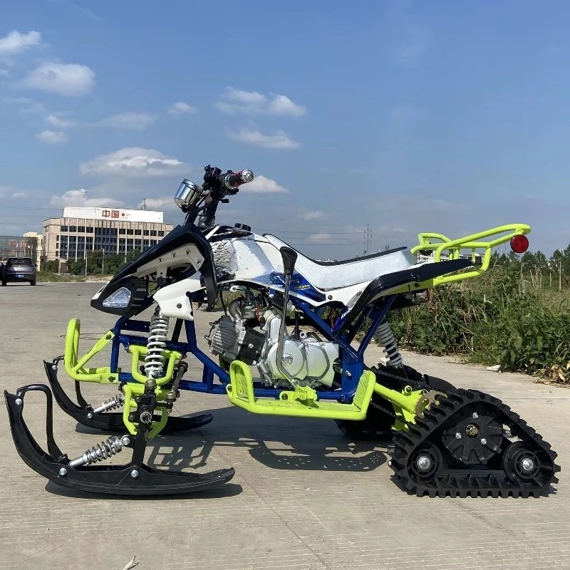 EDR 125CC Snowmobile Snow Track Motorcycle Sled Car ATV Beach Car All-Terrain Off-Road Motorcycle
EDR 125CC Snowmobile Snow Track Motorcycle Sled Car ATV Beach Car All-Terrain Off-Road Motorcycle
