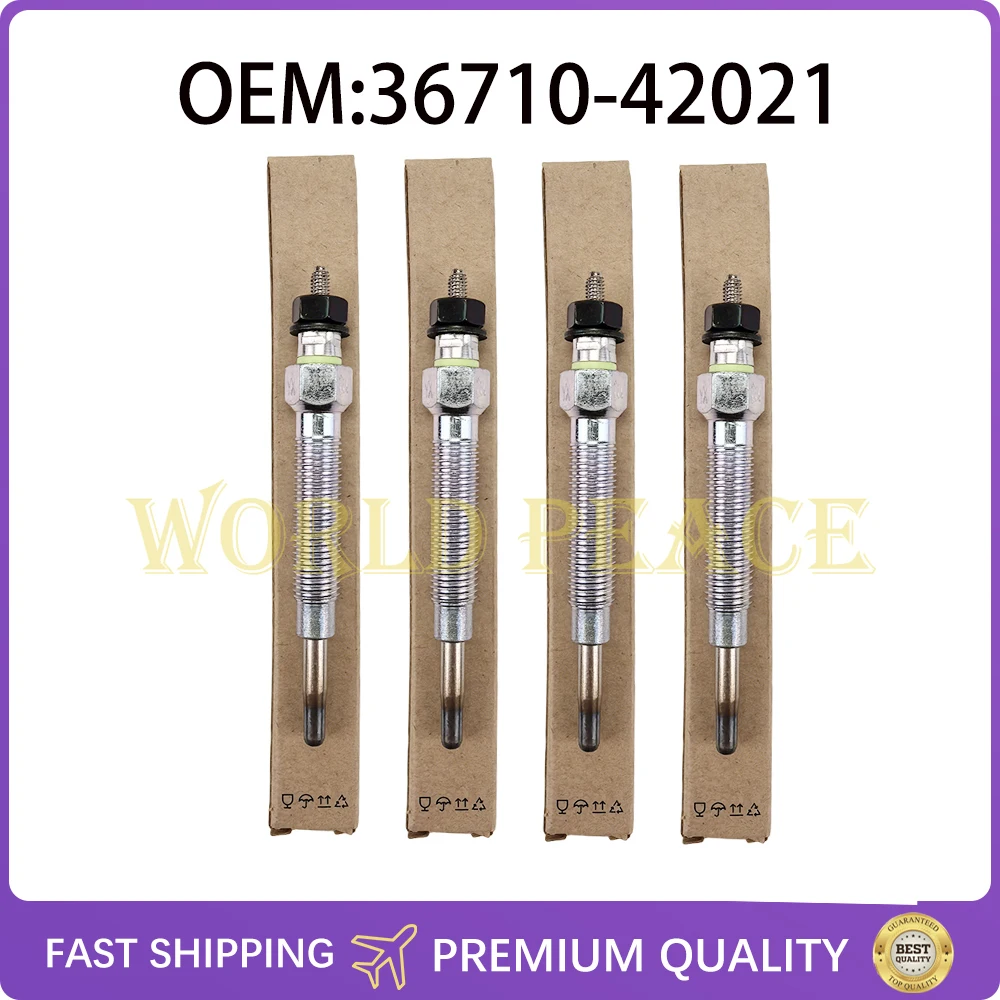 4PCS PLUG-GLOW 3671042021 36710-42021 for Hyundai Libero 06 5023129,RFP1-18-601,MD070194,11065-63
4PCS PLUG-GLOW 3671042021 36710-42021 for Hyundai Libero 06 5023129,RFP1-18-601,MD070194,11065-63