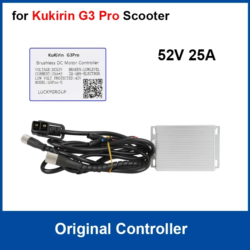 Original 52V 25A Controller for Kukirin G3 Pro Electric Scooter Control System Main Board Brushless Dc Motor Controller Replace
Original 52V 25A Controller for Kukirin G3 Pro Electric Scooter Control System Main Board Brushless Dc Motor Controller Replace