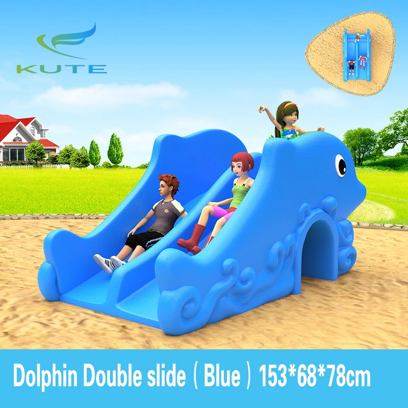 Dolphin Slide Suitable for Children under 3 Years Old Household Plastic Small Slide Double Slide with Drill Climbing Function
Dolphin Slide Suitable for Children under 3 Years Old Household Plastic Small Slide Double Slide with Drill Climbing Function