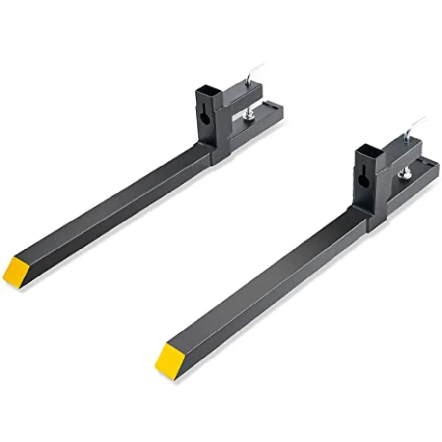 43" Clamp on Pallet Forks 2000lbs Capacity Tractor Bucket Forks Heavy Duty Quick Attach Pallet Fork for Bucket Tractor Loader S
43" Clamp on Pallet Forks 2000lbs Capacity Tractor Bucket Forks Heavy Duty Quick Attach Pallet Fork for Bucket Tractor Loader S
