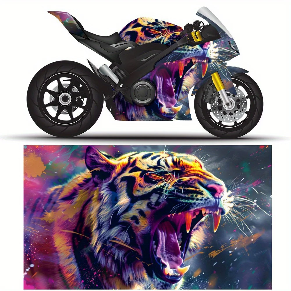 Explosive color tiger pattern motorcycle all-inclusive sticker decoration racing car color-changing waterproof self-adhesive fil
Explosive color tiger pattern motorcycle all-inclusive sticker decoration racing car color-changing waterproof self-adhesive fil
