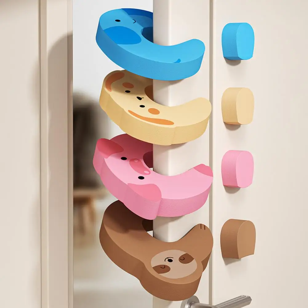 Door Pinch Guard Cute Animal Designs Door Slam Stopper with Adhesive Shock Absorption Wall Protector Door Stopper for Baby Safet
Door Pinch Guard Cute Animal Designs Door Slam Stopper with Adhesive Shock Absorption Wall Protector Door Stopper for Baby Safet